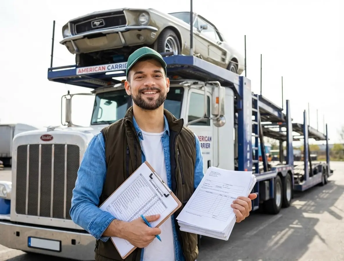 Vehicle transport process